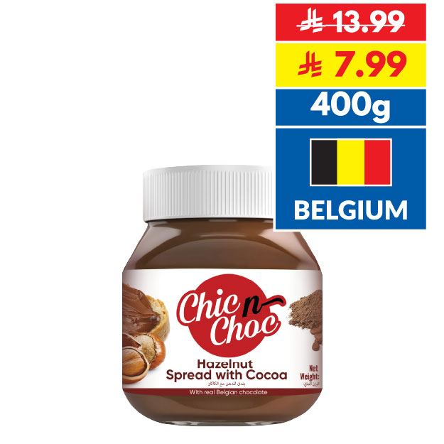 Chic n Choc Hazelnut Spread