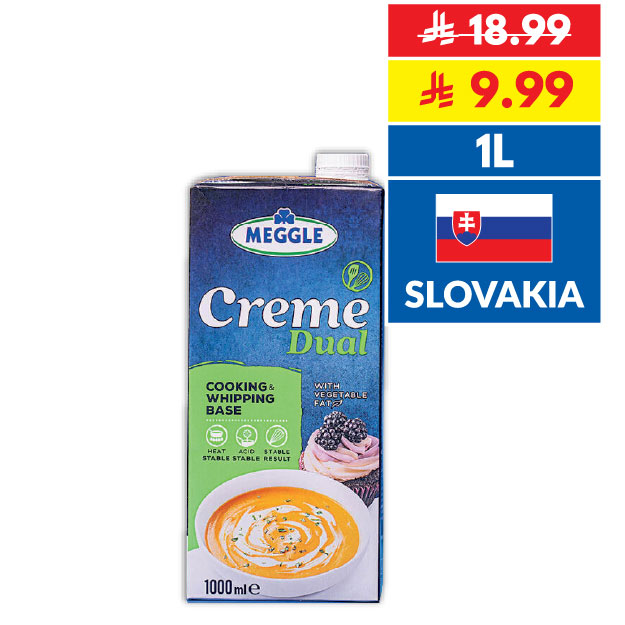 Meggle Cooking Cream Dual (25% fat) 1L