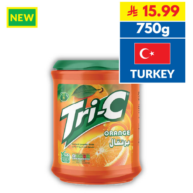 Tri-C Orange Powder Drink 750g