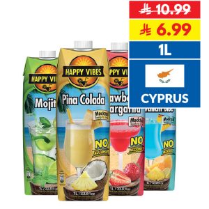 Happy Vibes Assorted Mocktail 1L