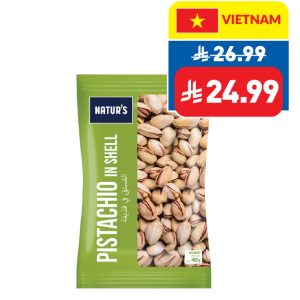 Natur’s Pistachios In Shell 400g