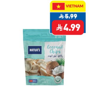 Natur’s Coconut Chips 50g Natur’s Coconut Chips 50g