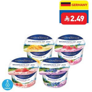 Mövenpick Moments of Joy Yogurt Raspberry/ Strawberry/ Mango-Apricot/ Blueberry 100g