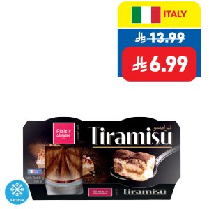 Plaisir Quotidien Tiramisu 2 x 65g