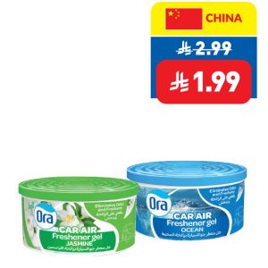 Ora Assorted Car Air Freshener Gel 70g