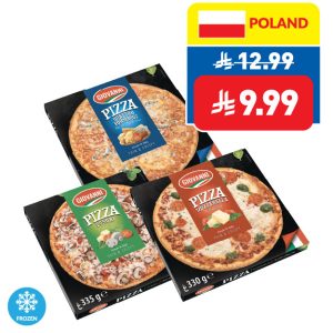 Giovanni Assorted Pizza Thin 310g – 335g Giovanni Assorted Pizza Thin 310g – 335g