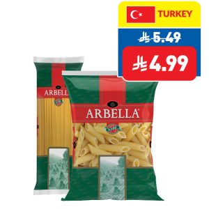 Arbela Spagheti/ Penne Rigate 1kg