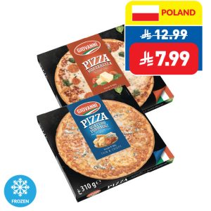 Glovanni Assorted Pizza Thin 310g – 330g Glovanni Assorted Pizza Thin 310g – 330g