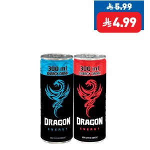 Dragon Energy Drink Blue/Red 300ml Dragon Energy Drink Blue/Red 300ml