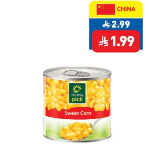 Freshly Pick Sweet Corn 340g Freshly Pick Sweet Corn 340g