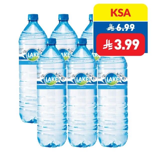 Lake Bottle Water 6 x 1.5L