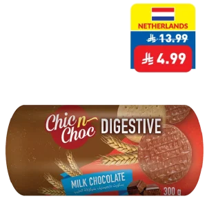 Chic n Choc Digestive Biscuits Milk Chocolate 300g Chic n Choc Digestive Biscuits Milk Chocolate 300g