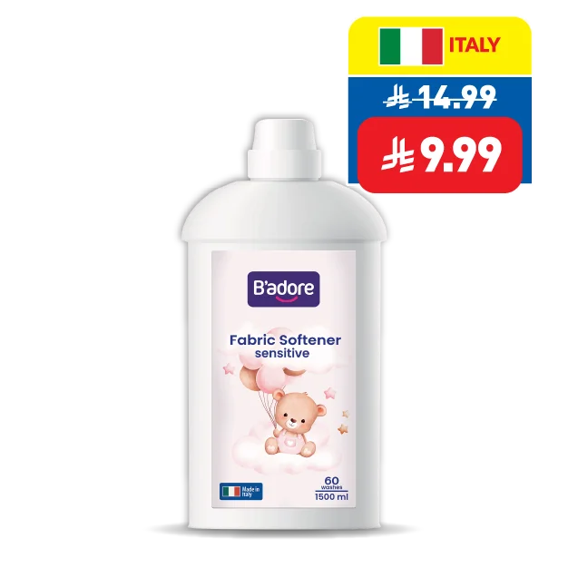 B’adore Fabric Softener Sensitive 1500ml