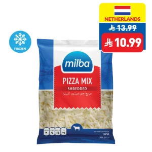 Milba Shredded Mild Cheddar/ Pizza Mix 200g Milba Shredded Mild Cheddar/ Pizza Mix 200g