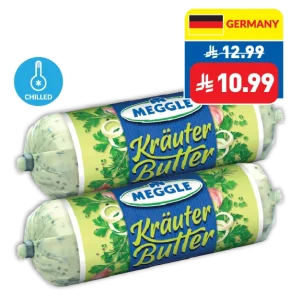 Meggle Herb and Garlic Butter 125g Meggle Herb and Garlic Butter 125g