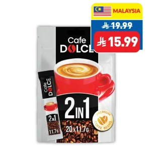 Café Dolce 2 in 1 Coffee Mix 20’s x 11.7g Café Dolce 2 in 1 Coffee Mix 20’s x 11.7g