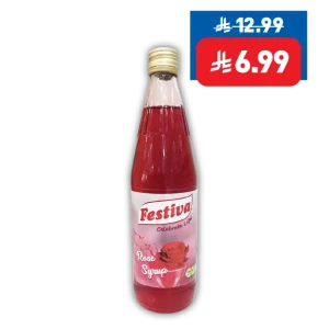 Festiva Rose Syrup 710ml Festiva Rose Syrup 710ml