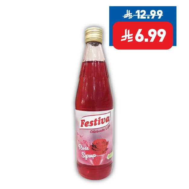 Festiva Rose Syrup 710ml