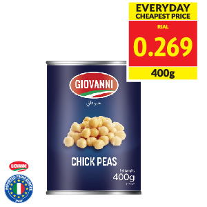 Giovanni Chick Peas 400g