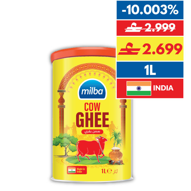 Milba Cow Ghee 1L
