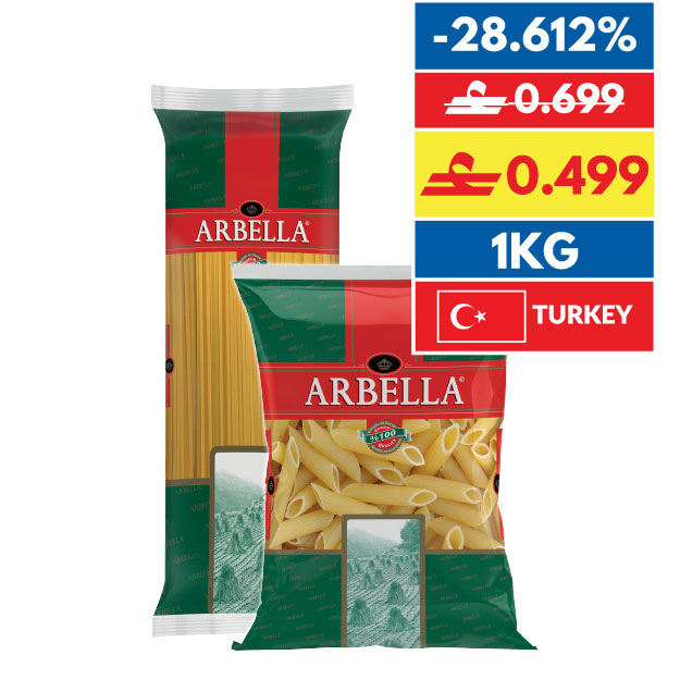 Arbella Spaghetti/ Penne Rigate