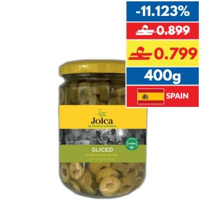 Jolca Sliced Green Olives
