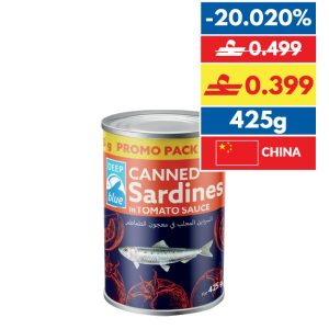 Deep Blue XXL Sardine In Tomato Sauce 425g