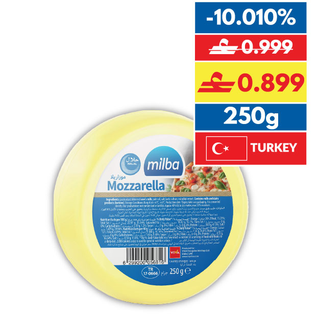 Milba Mozzarella 250g
