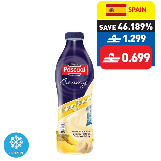 Pascual Banana Yoghurt Drink 750ml