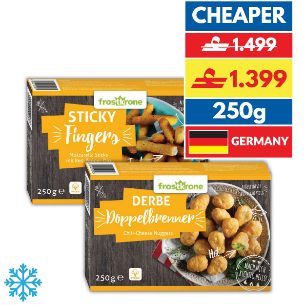 Frostkrone Assorted Appetizers and Snacks