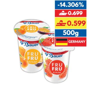 Bauer Fru fru Milk Dessert 500g