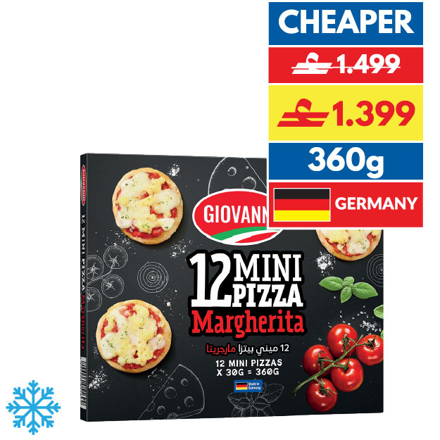 Giovanni Mini Pizza Margherita