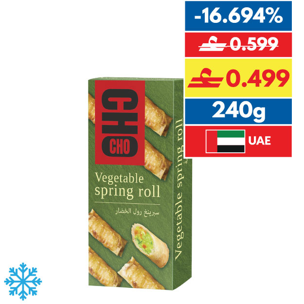 Cho Cho Veg Spring Roll/ Samosa