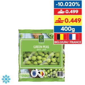 Freshly Pick Green peas 400g