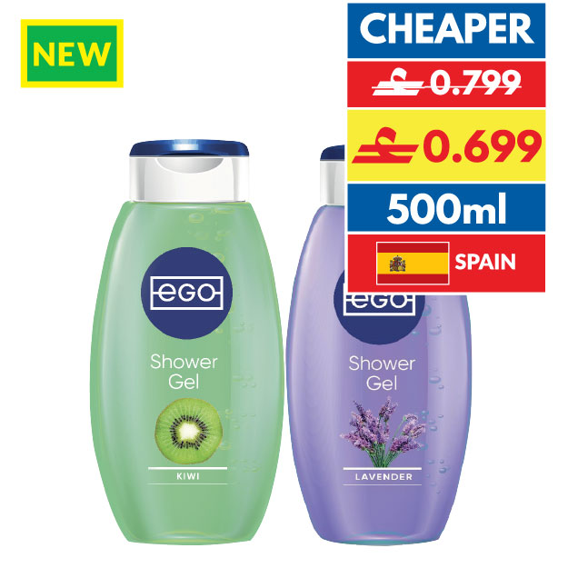 Ego Assorted Shower Gel