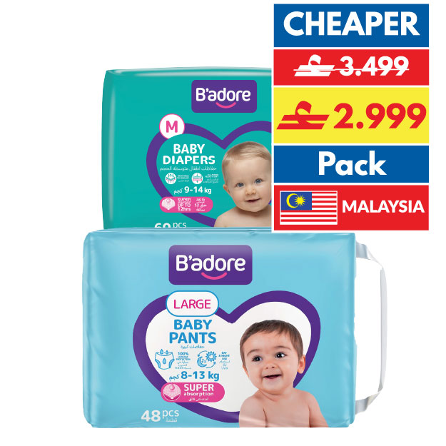 Badore Assorted Baby Diapers/ Baby Pants