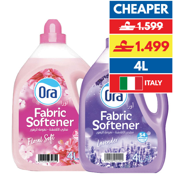 Ora Fabric Softener Floral/ Spring/ Lavender 4l