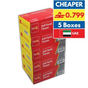 Viva Facial Tissue 5’s