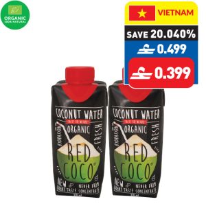 Red Coco Coconut Water 100% Organic 330ml