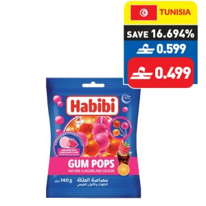 Habibi Gum Pops 140g