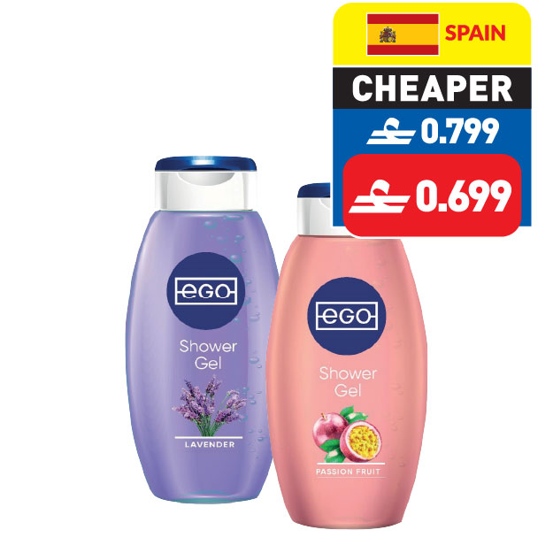 Ego Shower Gel Mango-Papaya 500ml