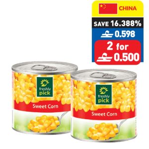 Freshly Pick Sweet Corn 340g