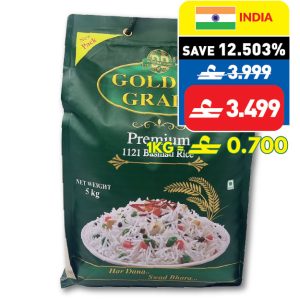 Golden Grain Basmati Premium Rice 5kg Golden Grain Basmati Premium Rice 5kg