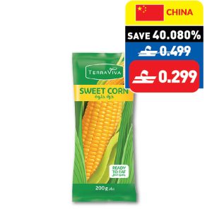 Sweetcorn ReadytoEat 200g/pc Sweetcorn ReadytoEat 200g/pc