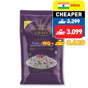 Golden Grain Rozana Basmati Rice 5kg Golden Grain Rozana Basmati Rice 5kg
