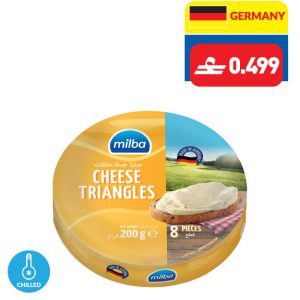 Milba Cheese Triangles 200g Milba Cheese Triangles 200g