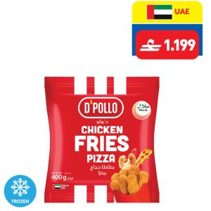 D’Polo Chicken Fries Pizza 400g D’Polo Chicken Fries Pizza 400g