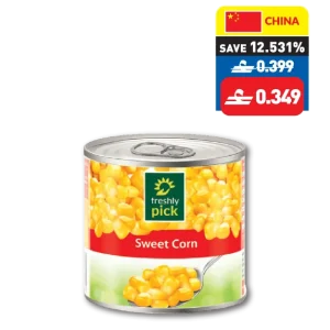 Freshly Pick Sweet Corn 340g Freshly Pick Sweet Corn 340g