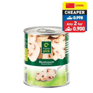 Freshly Pick Mushroom Whole/ Pieces & Stems 400g Freshly Pick Mushroom Whole/ Pieces & Stems 400g
