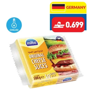 Milba Burger/ Original Cheese Slices 200g Milba Burger/ Original Cheese Slices 200g